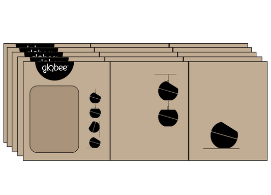 Globee kartonnen display-doos geschenkverpakking