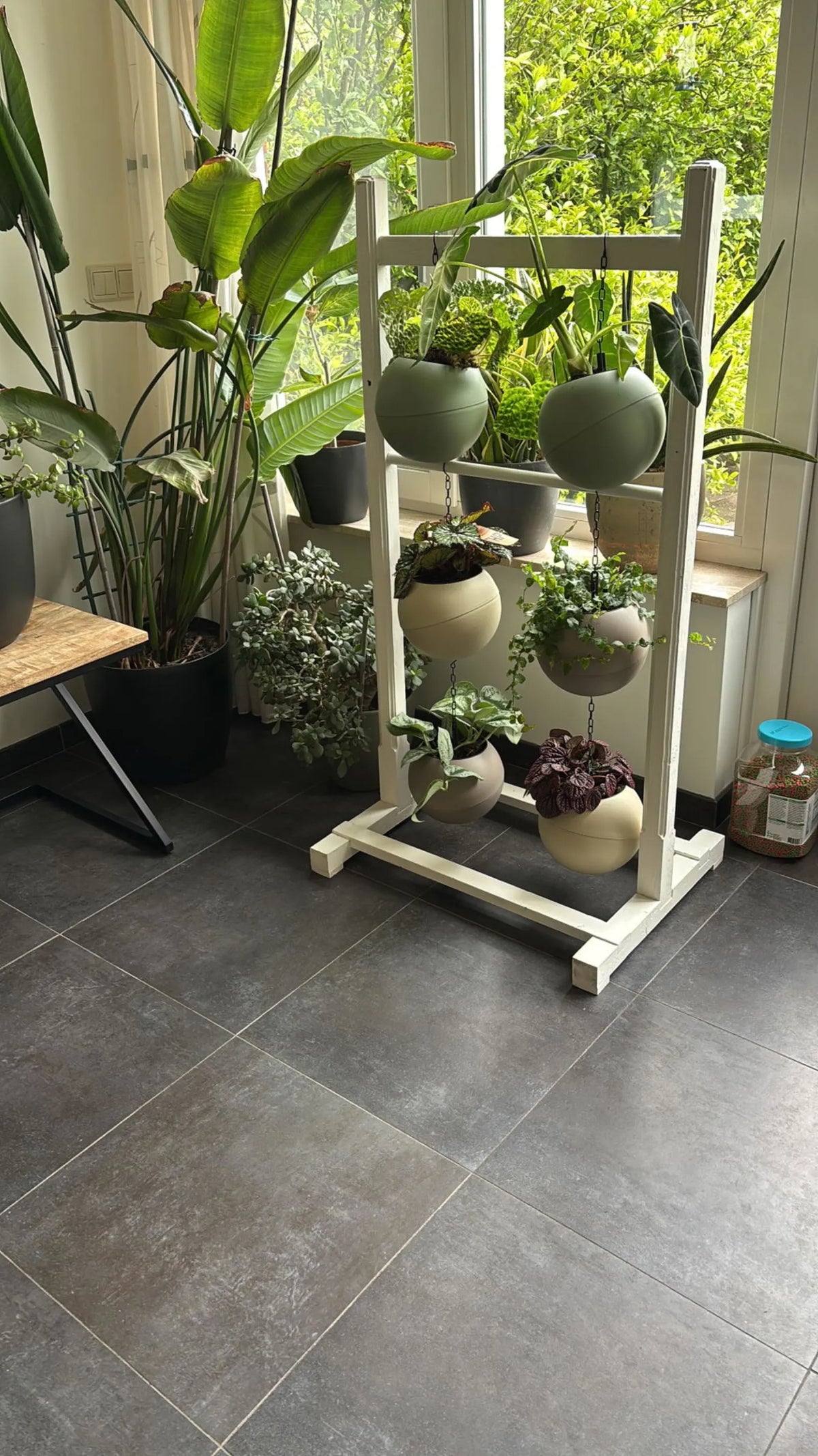 Foto van Petra bij de review