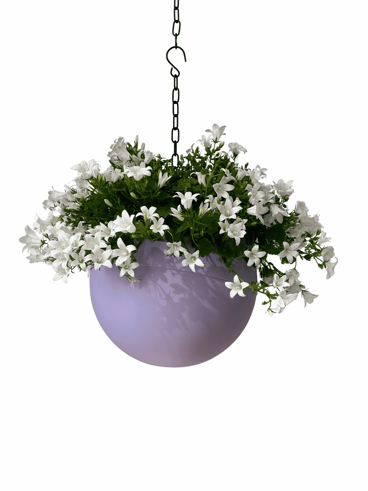 Globee Lilac zachte lila plantenpot voor stijlvolle interieur decoratie