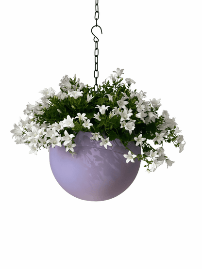 Globee Lilac zachte lila plantenpot voor stijlvolle interieur decoratie