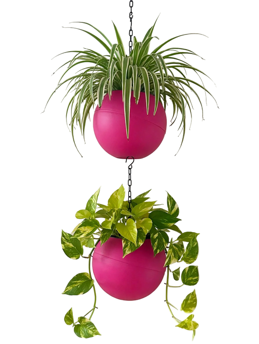 Globee Pink plantenpot in speelse roze tint voor fris en trendy interieuraccent