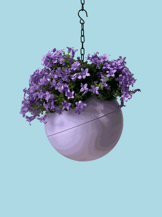 Globee Lilac zachte lila plantenpot voor stijlvol interieur