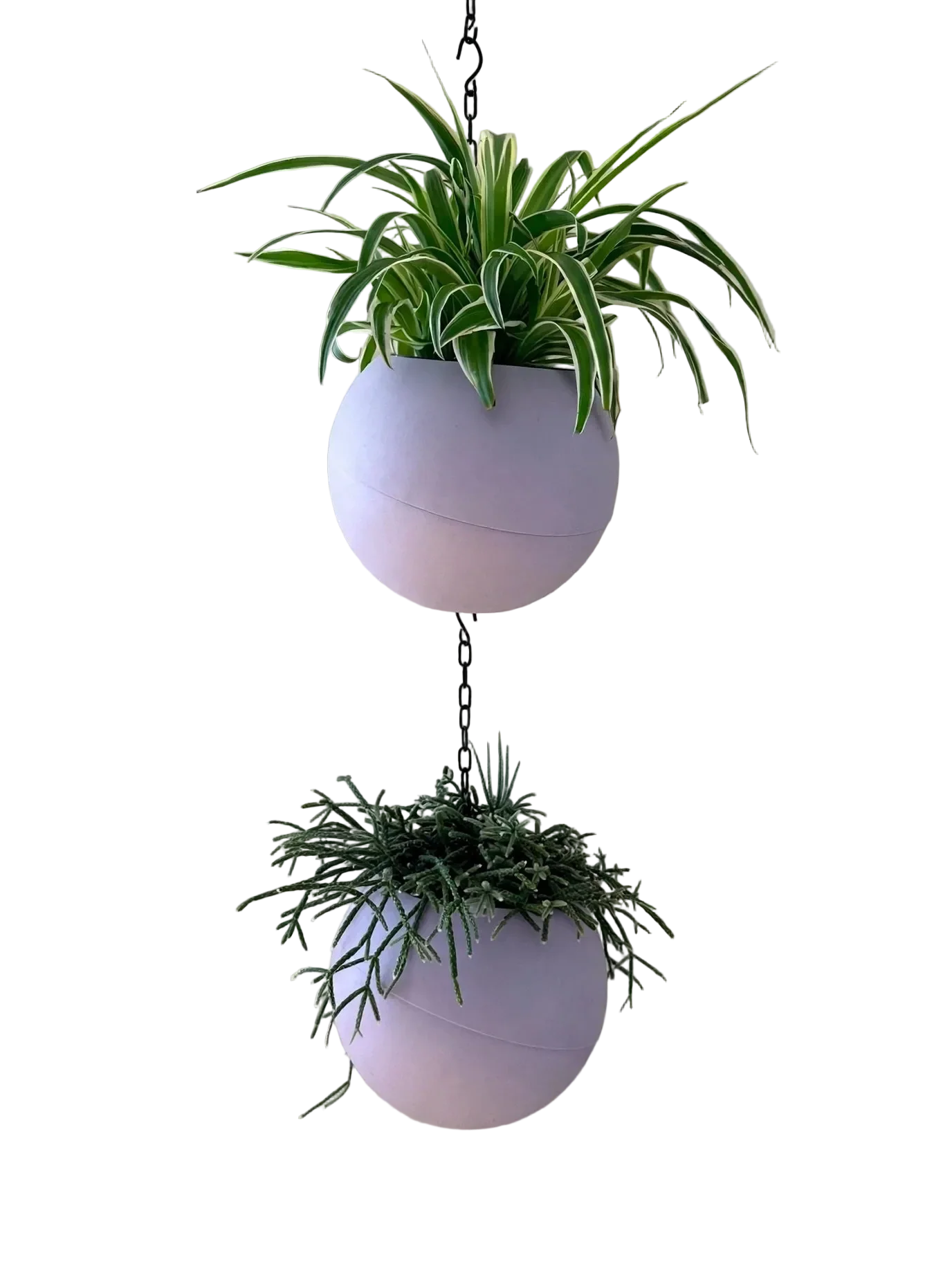 Globee Lilac zachte lila plantenpot voor stijlvolle interieurdecoratie