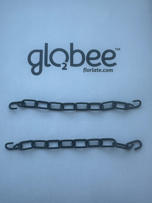 Kettingen 2 stuks in zakje voor verlenging.