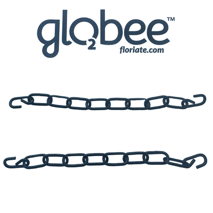 Cadenas 2 piezas en bolsa para alargar la cadena estándar incluida.